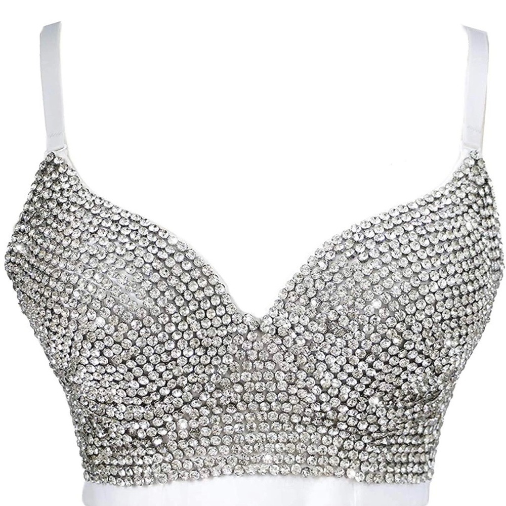 Rhinestone Bralette